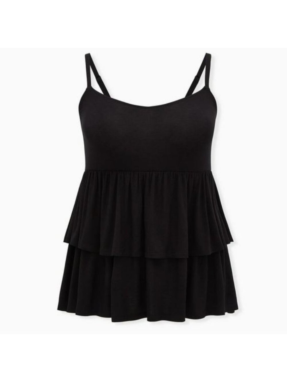 Soft double layer babydoll cami tank - Picture 1 of 1